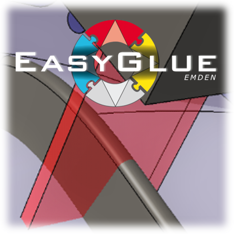 3 dimensionale Erfassung ihrer Klebraupe.